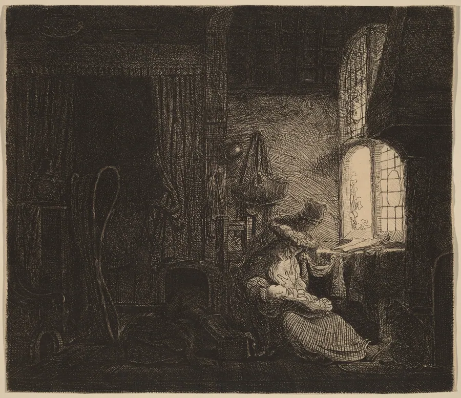 The Family in the Room by Ferdinand Bol