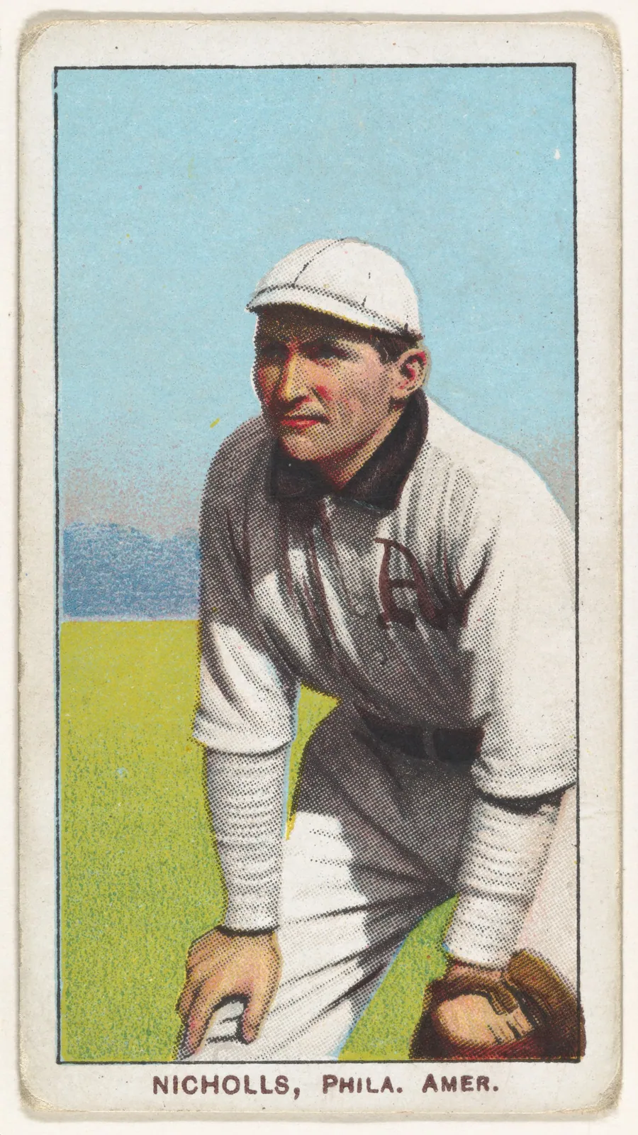 Nicholls, Philadelphia, American League, from the White Border series (T206) for the American Tobacco Company by American Tobacco Company