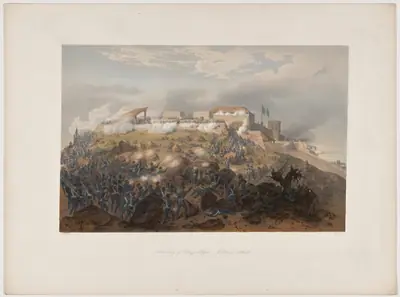 Storming of Chapultepec—Pillow's Attack