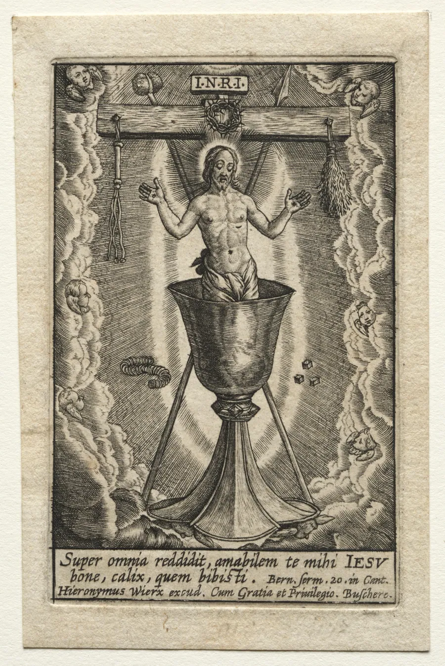 The Blood of the Redeemer by Hieronymus Wierix