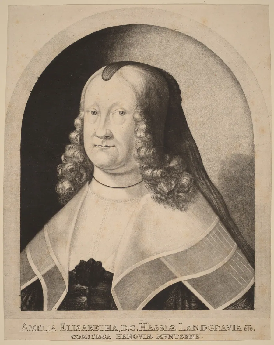 Amelia Elizabeth, Countess of Hesse by Ludwig von Siegen