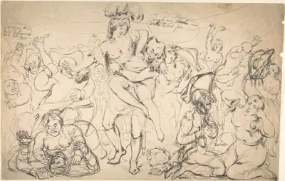 Caricature of a Drunken Debauch