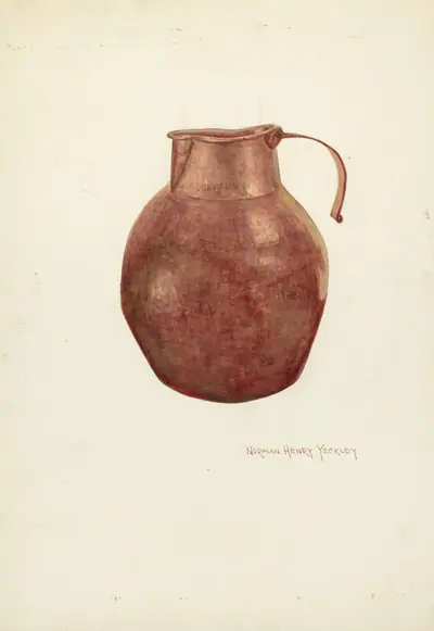 Copper Pitcher