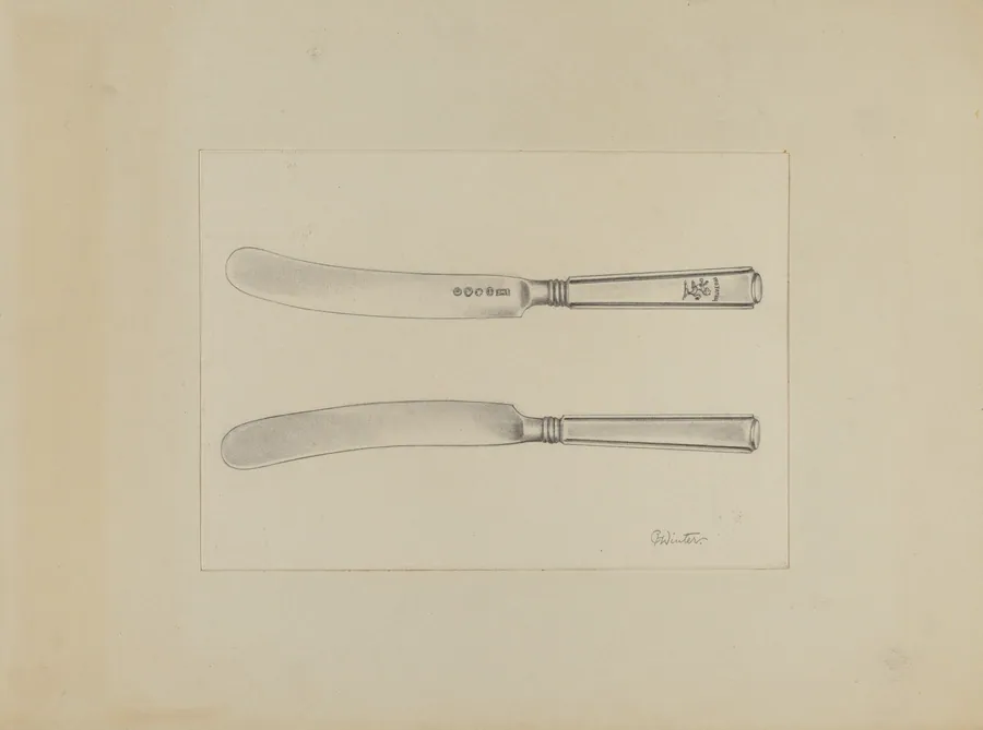 Silver Knife by Charlotte Winter