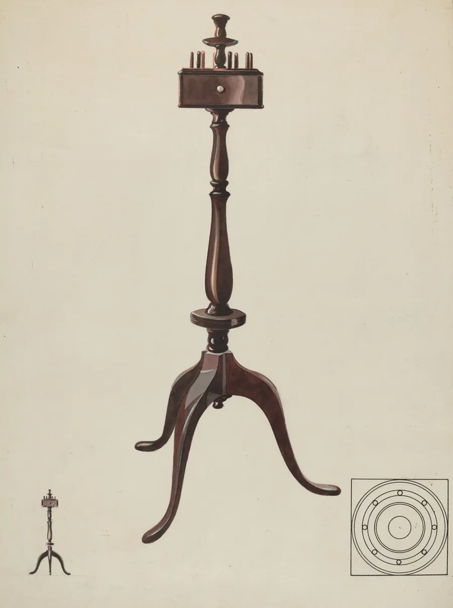 Sewing Stand by James H.C. Vail