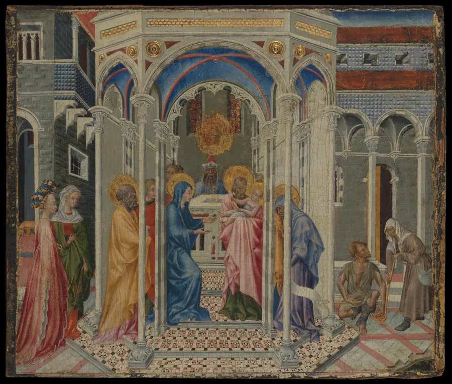 The Presentation of Christ in the Temple by Giovanni di Paolo (Giovanni di Paolo di Grazia)