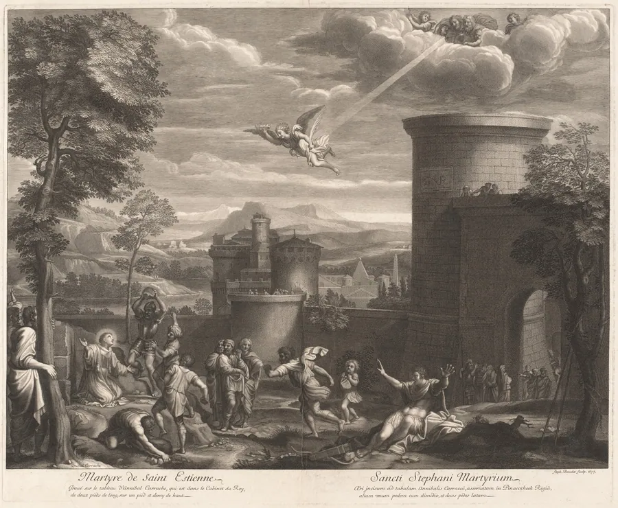Martyre de Saint Estienne (The Martyrdom of Saint Sebastian) by Etienne Baudet