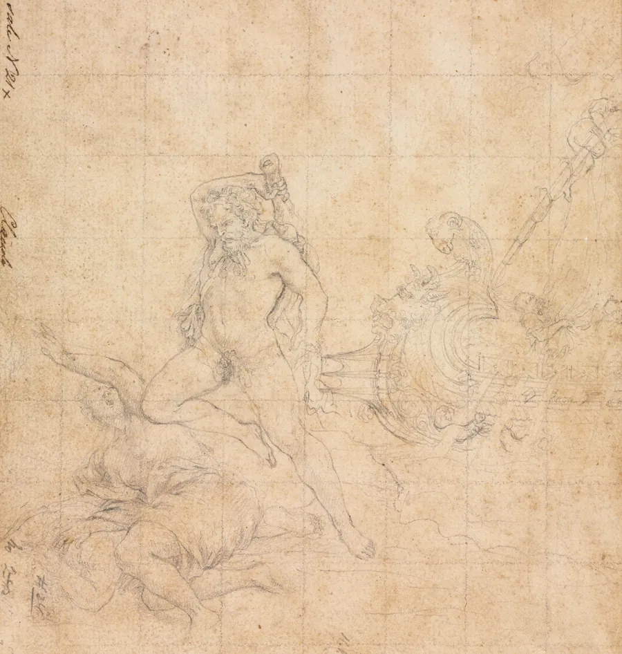 Hercules and the Girdle of Hippolyta by Filippo Napoletano
