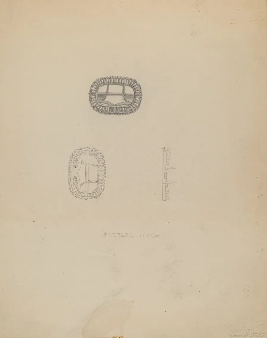 Knee Buckle by Donald Streeter