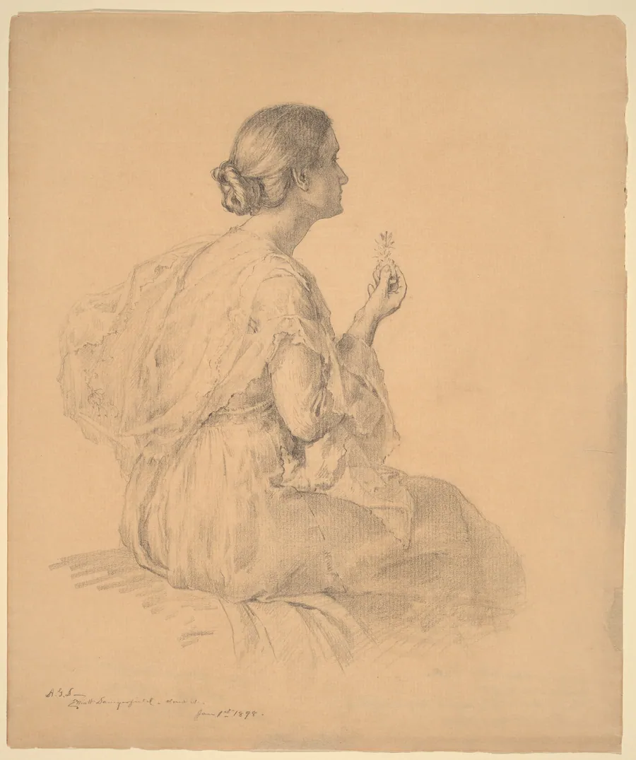 Portrait of the Artist's Wife by Elliott Daingerfield