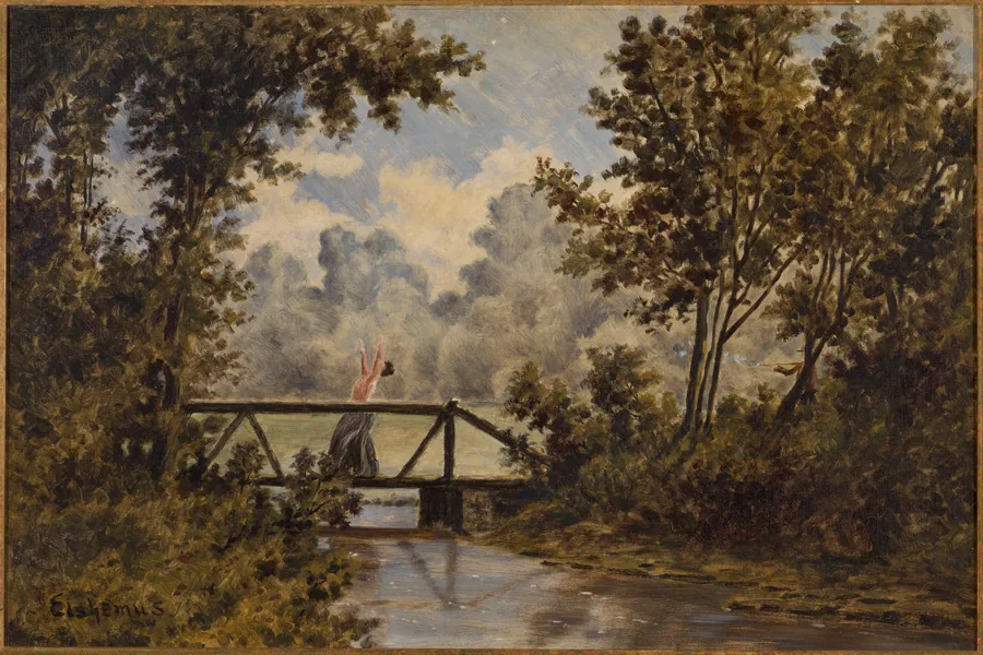 American Tragedy: Revenge by Louis Eilshemius, American, b. Arlington, New Jersey, 1864–1941