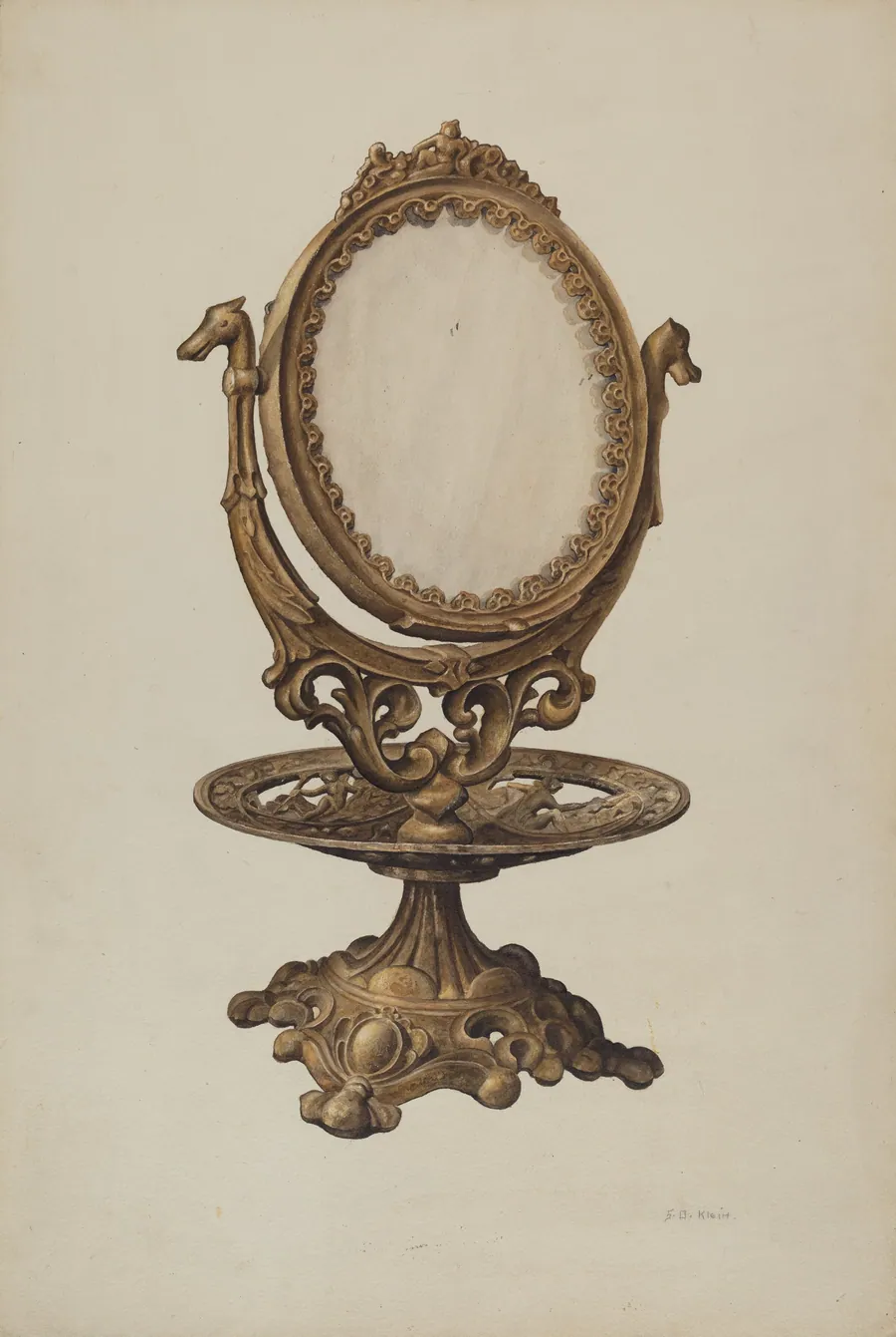 Dressing Mirror by Samuel O. Klein