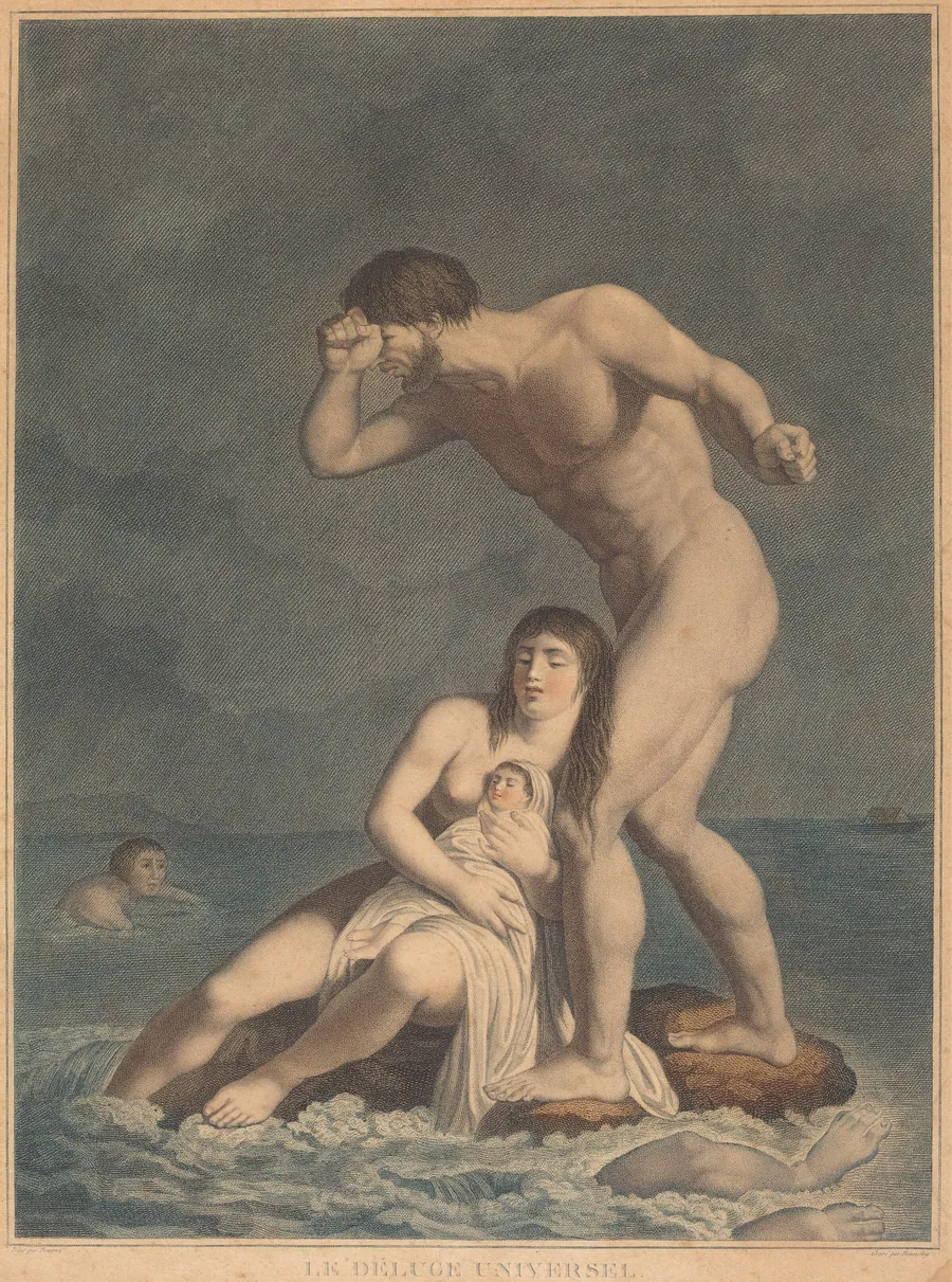 Le Déluge Universel by Jacques Bonnefoy