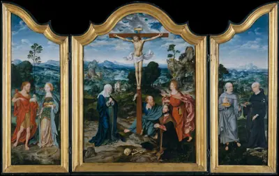 The Crucifixion with Saints and a Donor