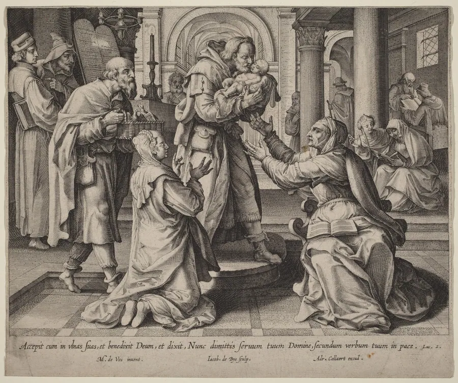 Presentation in the Temple by Jacques de Bie