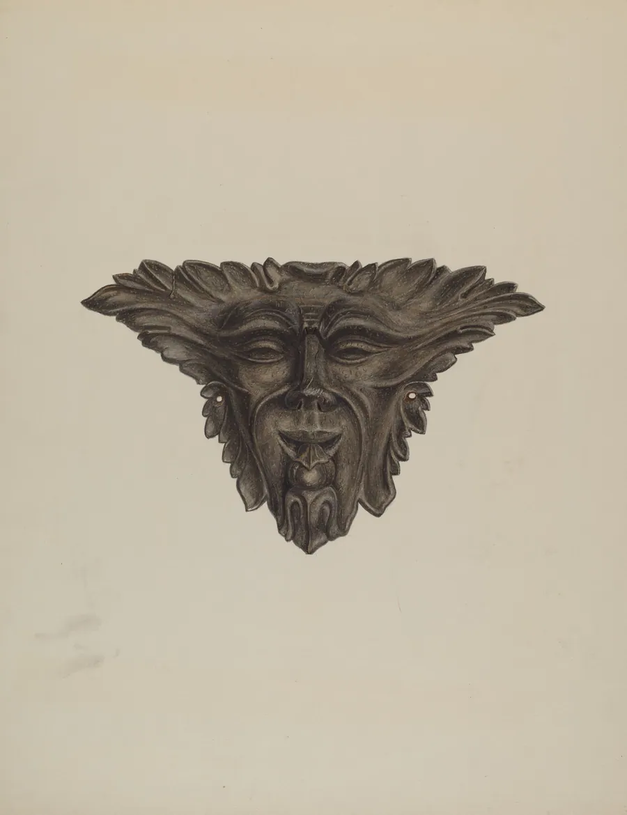 Plaque by Edmond Lorts