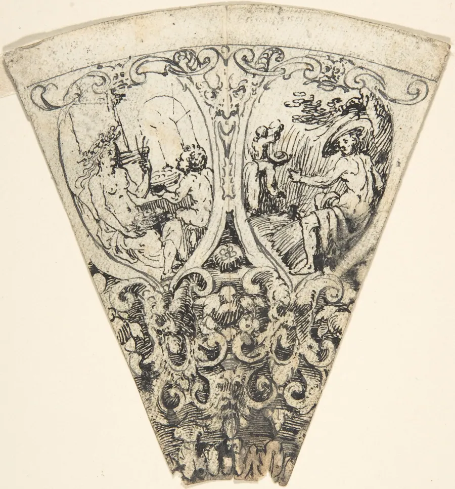 Design for a Cup(?) by Anonymous, German, 19th century