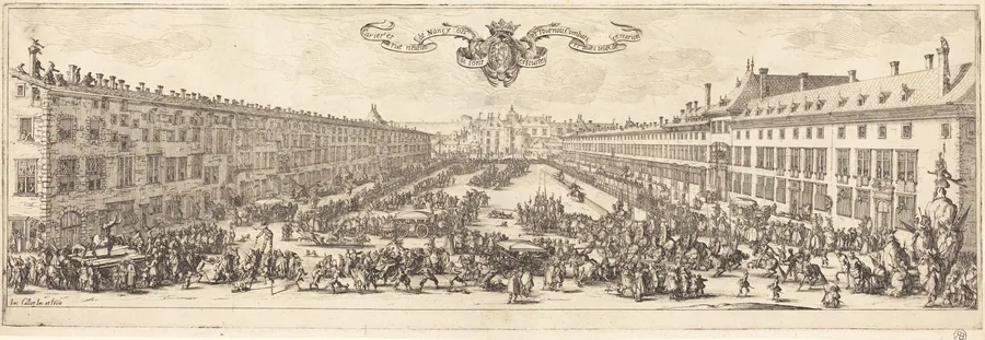 The Carrière at Nancy by Jacques Callot