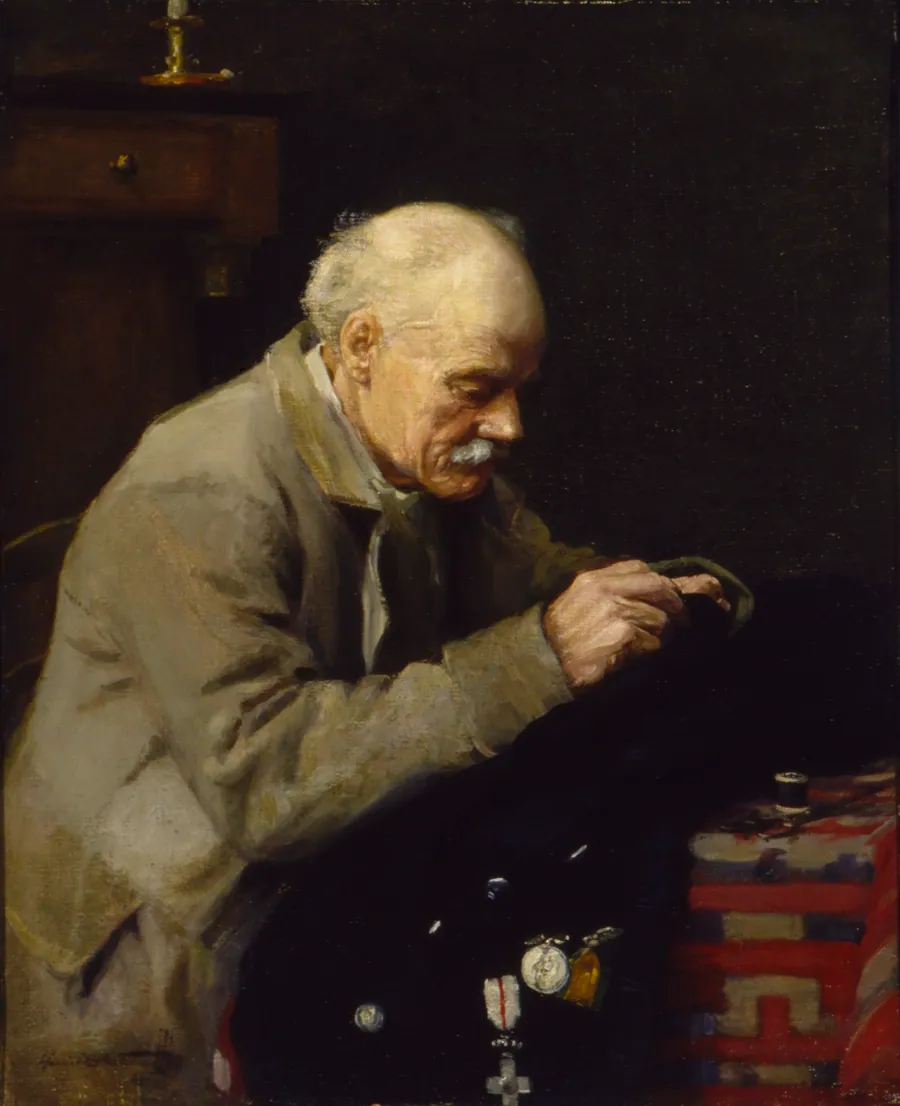 Soldat de Crimée by Harriet Blackstone, born New Hartford, NY 1864-died New York City 1939