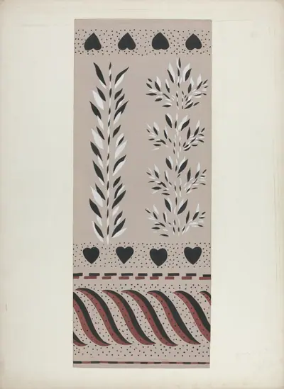 Wall Decoration Below Chair Rail