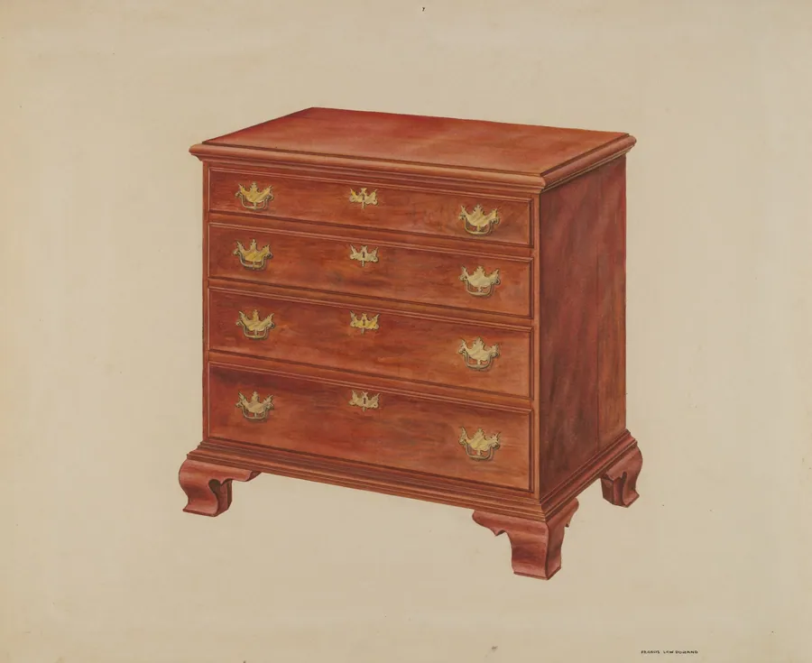Chest of Drawers by Francis Law Durand