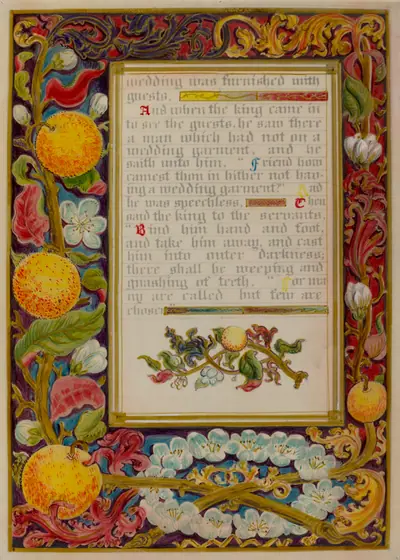 Illuminated Parable: The Wedding