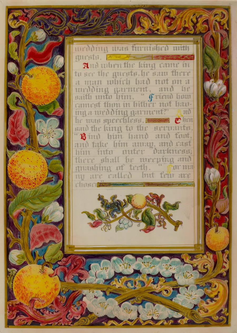 Illuminated Parable: The Wedding by Robert Stewart