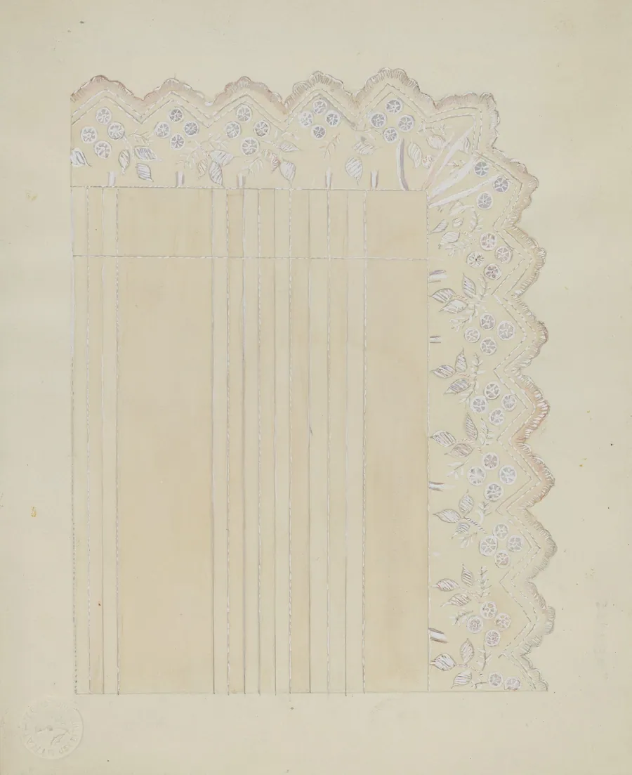 Pillow Sham by Edna Crenshaw Rex