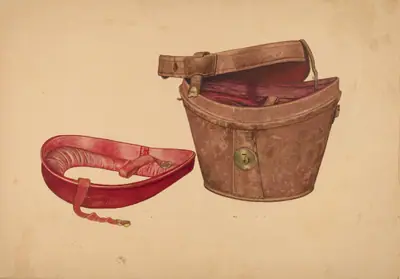 Man's Hat Box