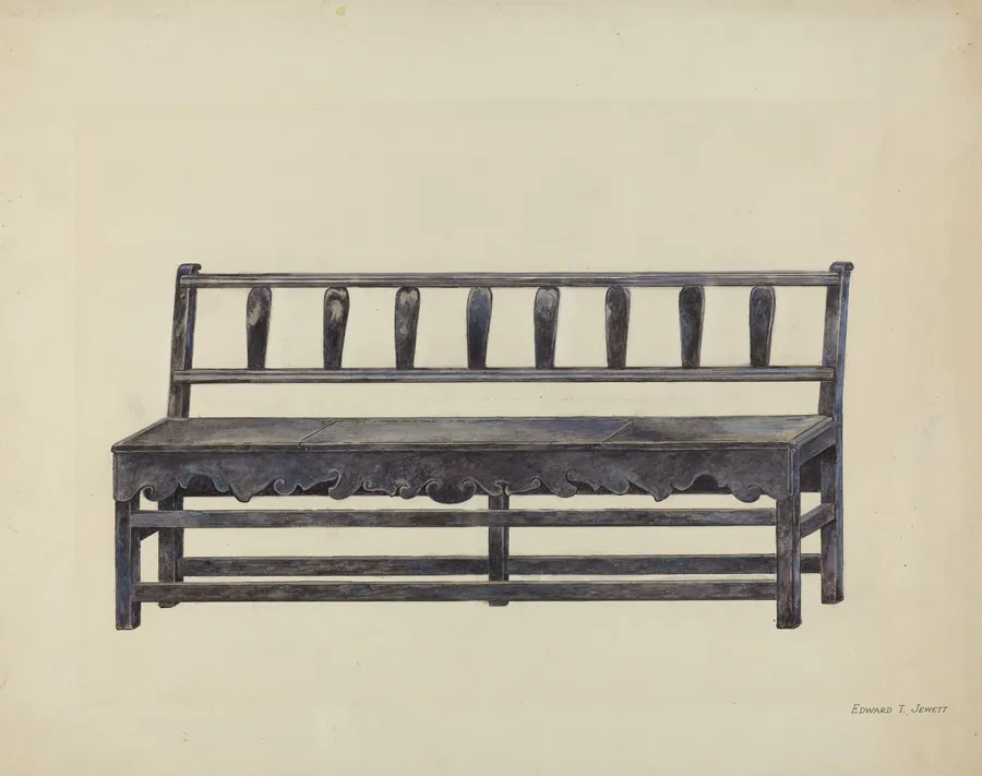 Bench by Edward Jewett