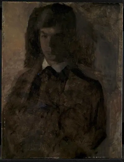 Maleren Svend Hammershøi, kunstnerens broder