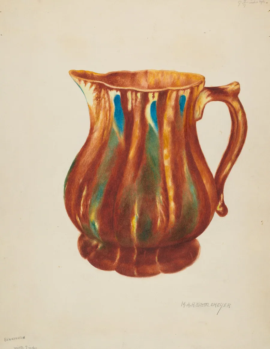 Bennington Pitcher by Margaret Stottlemeyer