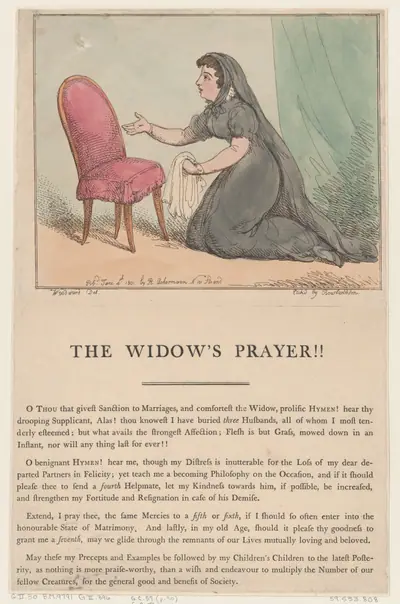 The Widow's Prayer!!
