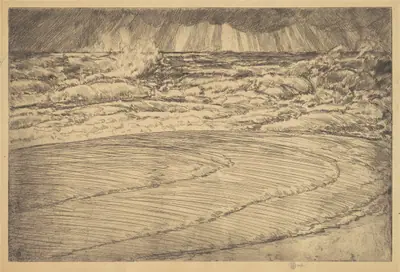 Heavy Surf, High Tide, Easthampton