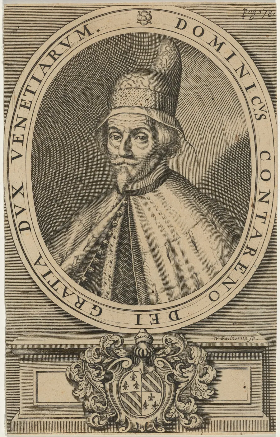 Domenico Contarino by William Faithorne
