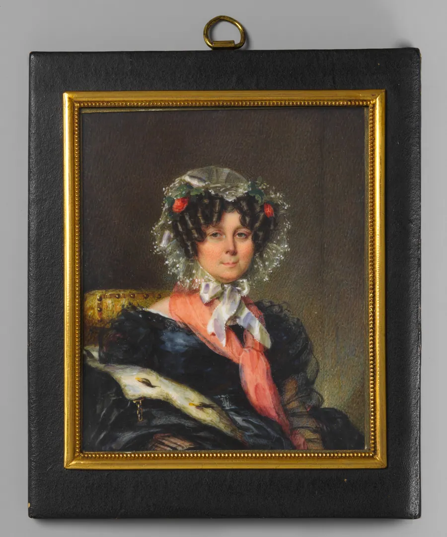 Portrait of a Woman by François-Théodore Rochard