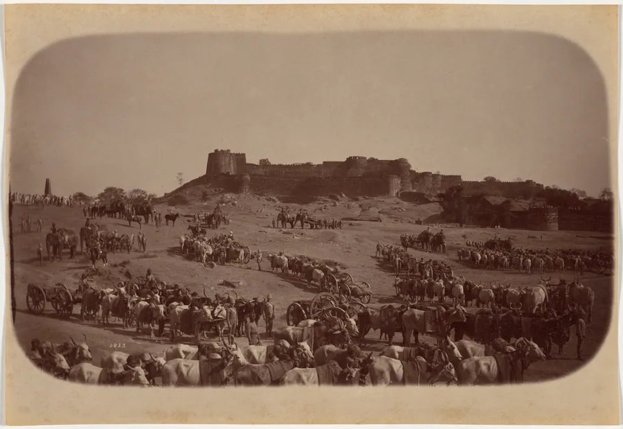 Elephant Battery, Jhansi by Raja Deen Dayal