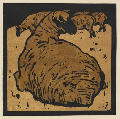 The Square Book of Animals: The Simple Sheep