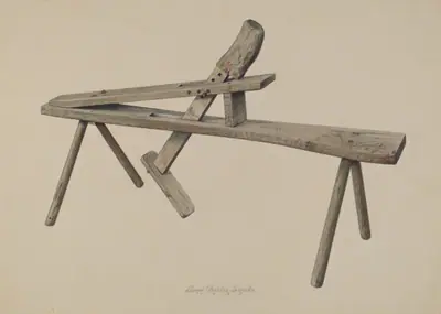 Wood Carver's Bench