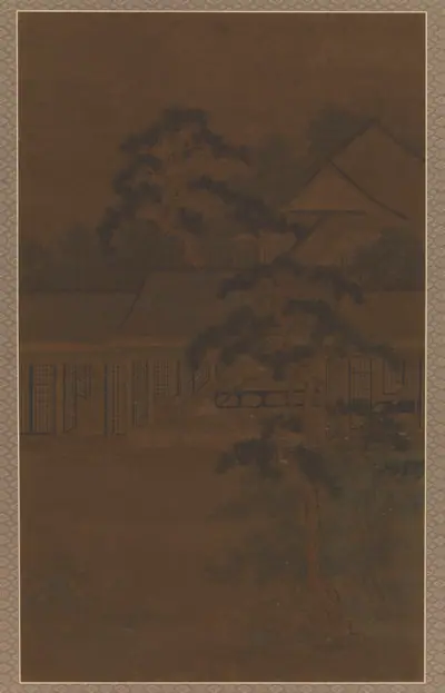 Wind in the Courtyard Pines