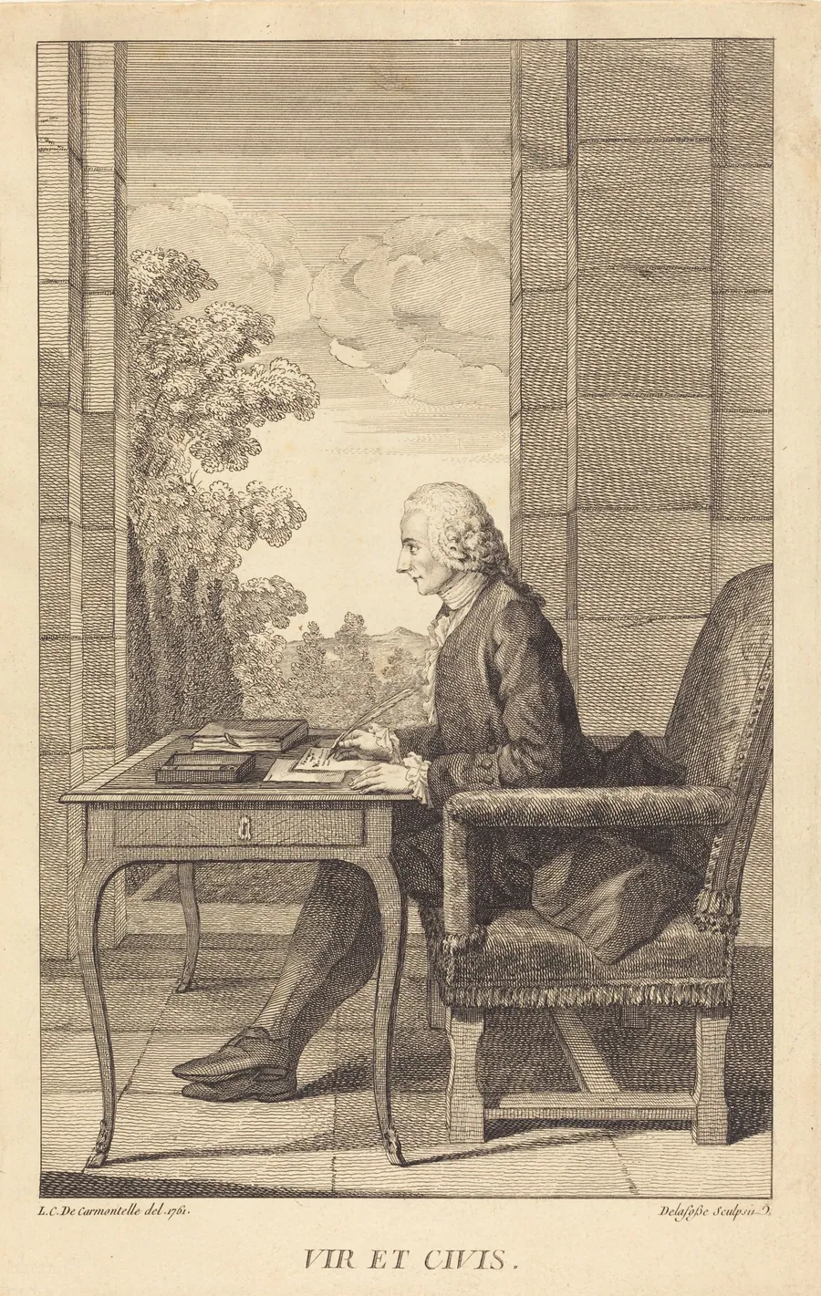 M. Lambert by Jean-Baptiste Delafosse