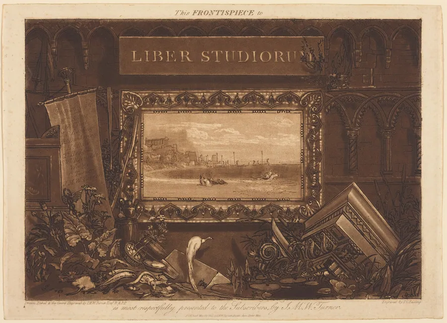Frontispiece by Joseph Mallord William Turner