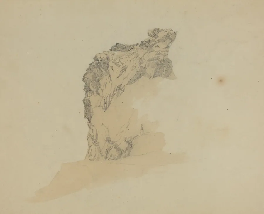 Study of Cliffs by Johann Christian Heerdt