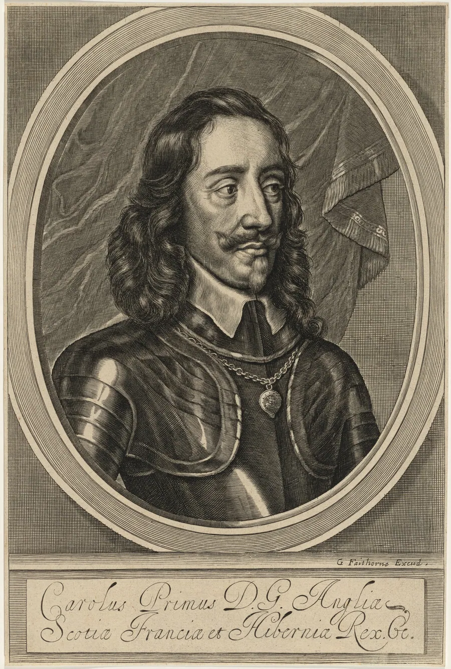 Charles I by William Faithorne