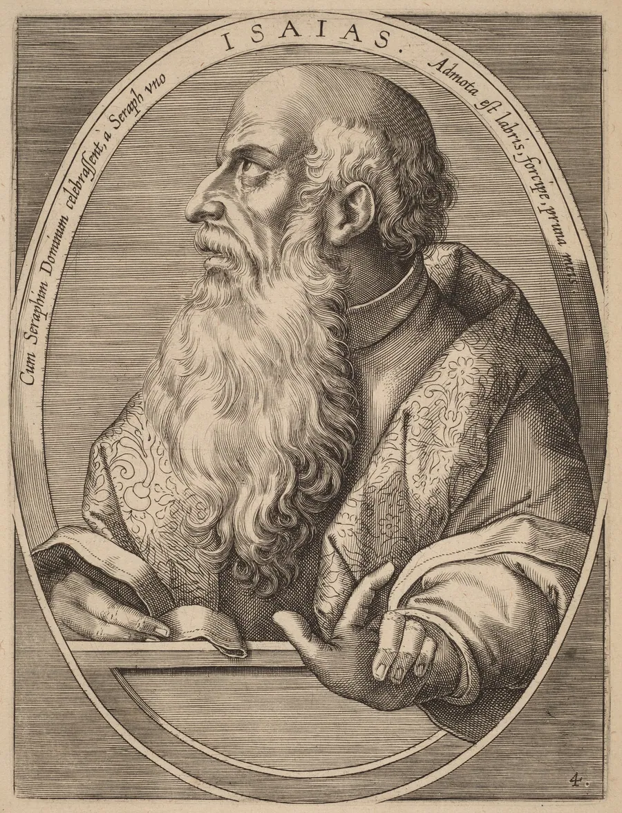 Isaias by Theodor Galle