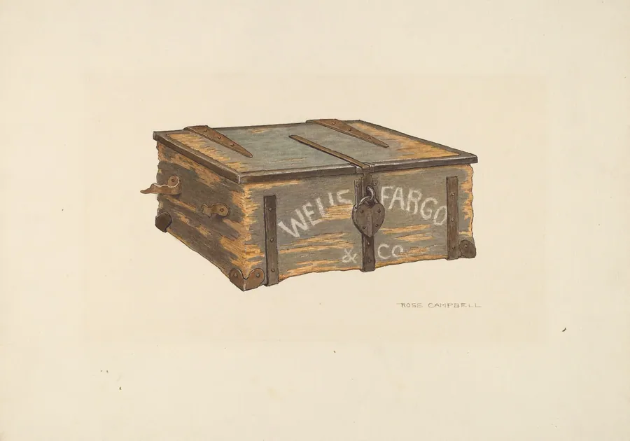 Wells Fargo Gold Box by Rose Campbell-Gerke