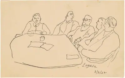 Men at a Table