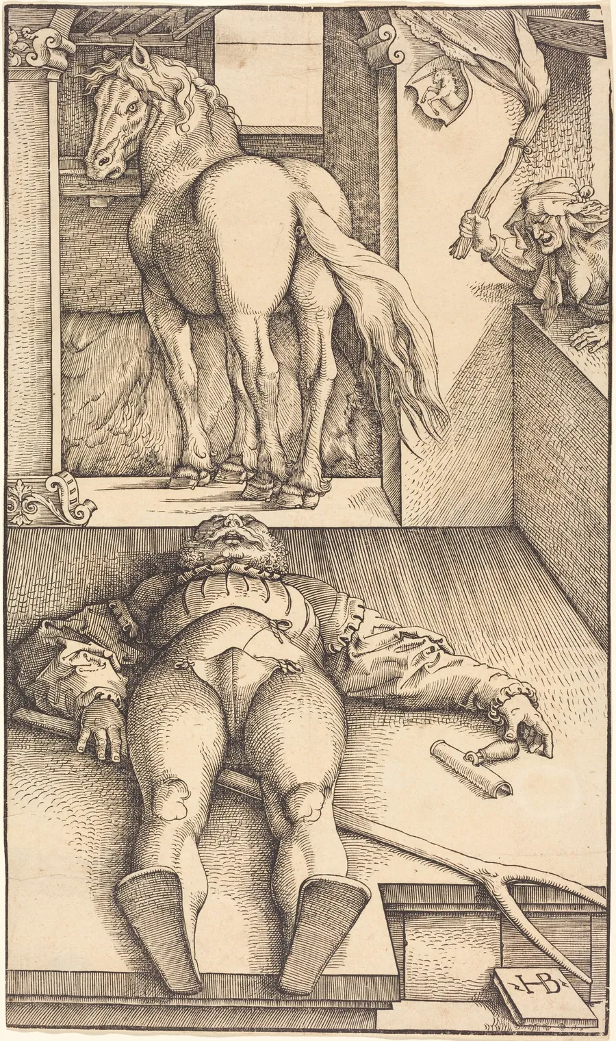 The Bewitched Groom by Hans Baldung Grien