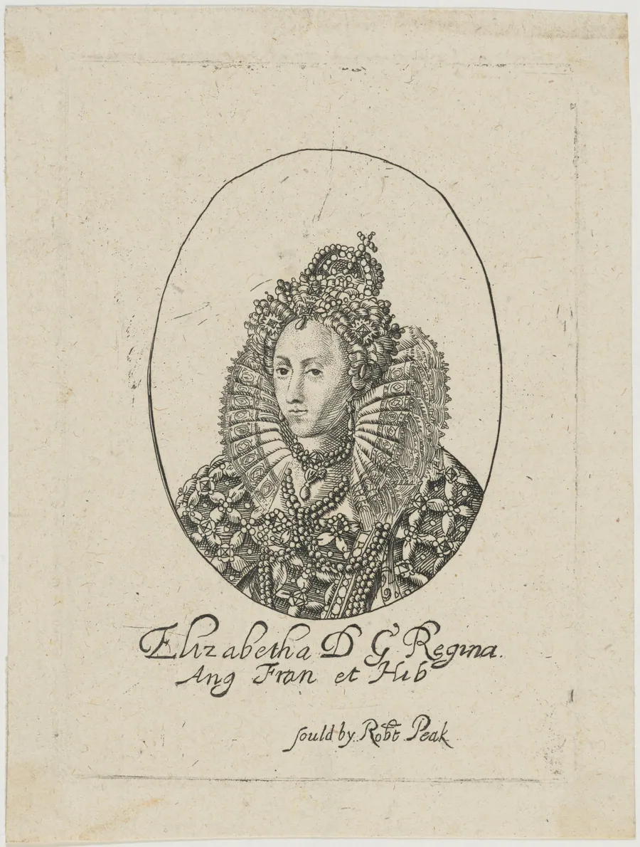 Queen Elizabeth by William Faithorne