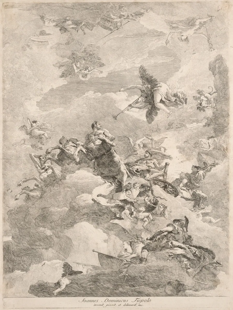 The Triumph of Hercules by Giovanni Domenico Tiepolo